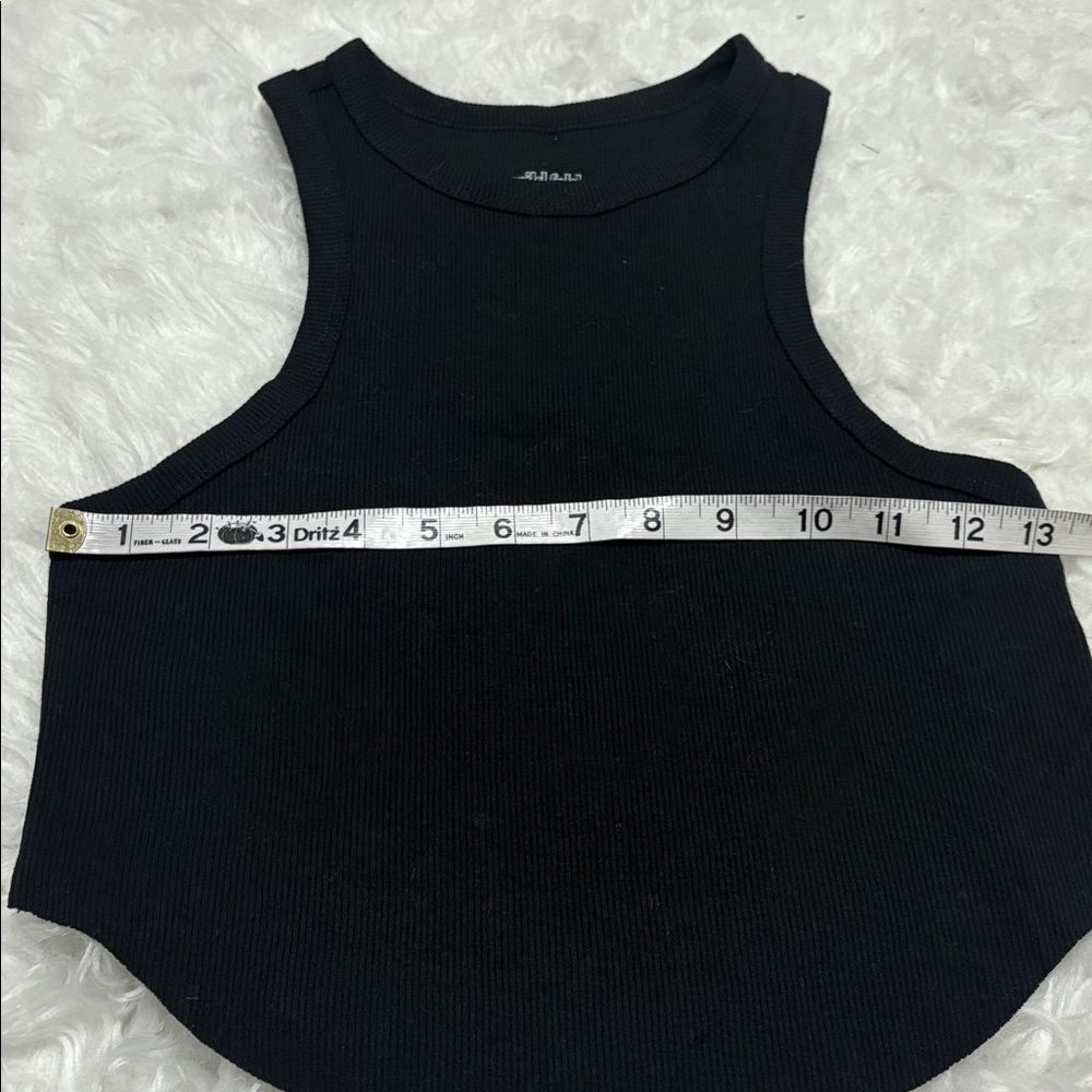 NWOT Wild Fable Ribbed Fitted Cropped Tank Size M - Picture 5 of 10